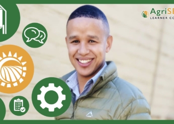 Brandon Klippies Smit, junior silo manager at Wesgraan silo in Eendekuil in the West Coast.