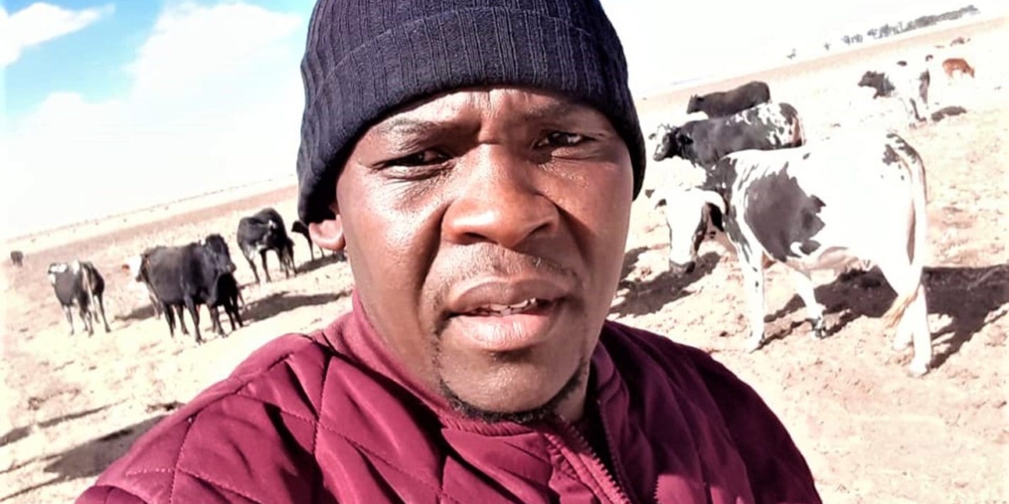 Bush Masiu says he is a successful Free State farmer because he is not a 'bluetooth' farmer. Picture: Supplied.