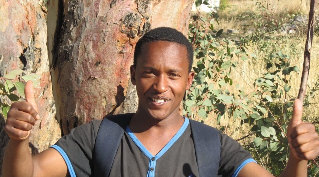 Molefe Ralebenyn, who was running a beekeeping enterprise, was stabbed and killed behind the Imperani mountains on the remote part of a farm along the Lesotho border. Photo: Supplied