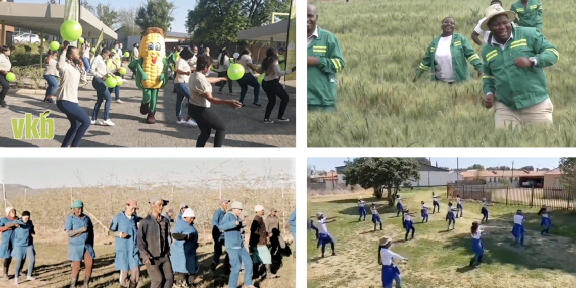 Mzansi's farmers, agriworkers and agripreneurs have heeded Pres. Cyril Ramaphosa’s call to the nation to show off their dance moves to the hit song Jerusalema by Master KG. Photo: Supplied.