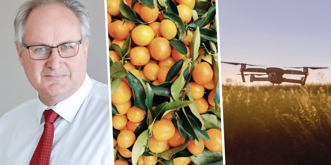 Pictured (from left) chief executive officer of Agbiz, Dr John Purchase. Photo: Supplied