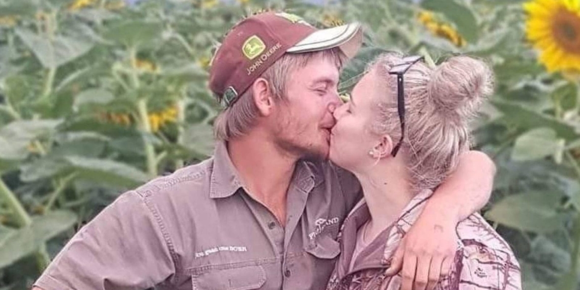 Two men have been arrested in connection with the murder of Free State farm manager Brendin Horner (left). His girlfriend, Lenize Taljaard, raised alarm when he did not arrive home after work on Friday. Photo: Facebook