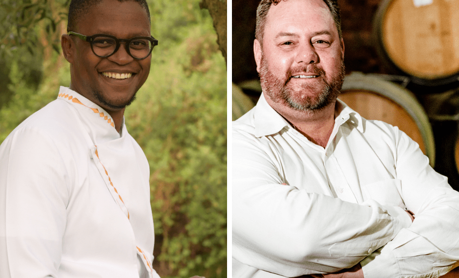 Speaking at the Wine & Food Tourism Conference in December this year is Miles Kubheka, a well-known entrepreneur and restaurateur, and wine communicator André Morgenthal. Photos: Supplied