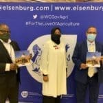 Featured from the left is Dr Mogale Sebopetsa, Ashia Petersen and Dr Ivan Meyer from the Western Cape departement of agriculture. Photo: Food For Mzansi