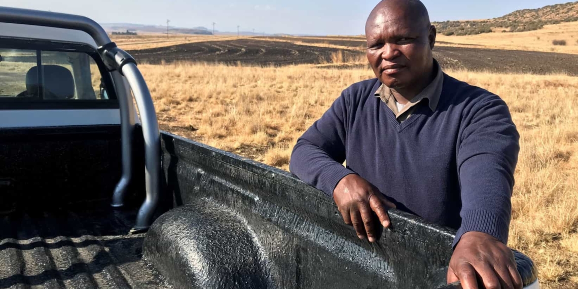 Daniel Maqala (59) keeps his father's memories alive through his thriving 709-hectare farming enterprise in Ficksburg. Photo: WYRD Films