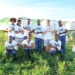 Meet the shareholders of Farmer Angus EGGS. From the top left are Phello Ntlati, Neliswa Mbengana, Thobelani Mngomezulu, Menzi Khoza, Angus McIntosh and Mawethu Xamle. From the front left are Thabani Lamula, Zanele Hlabisa and Mbhekiseni Khoza. Photo: Supplied