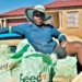 Taetso Tsebogo (23) and Mahlahlo Thibela (21) started their poultry and spinach farming enterprise with the help of their NSFAS bursaries. Photo: Supplied.
