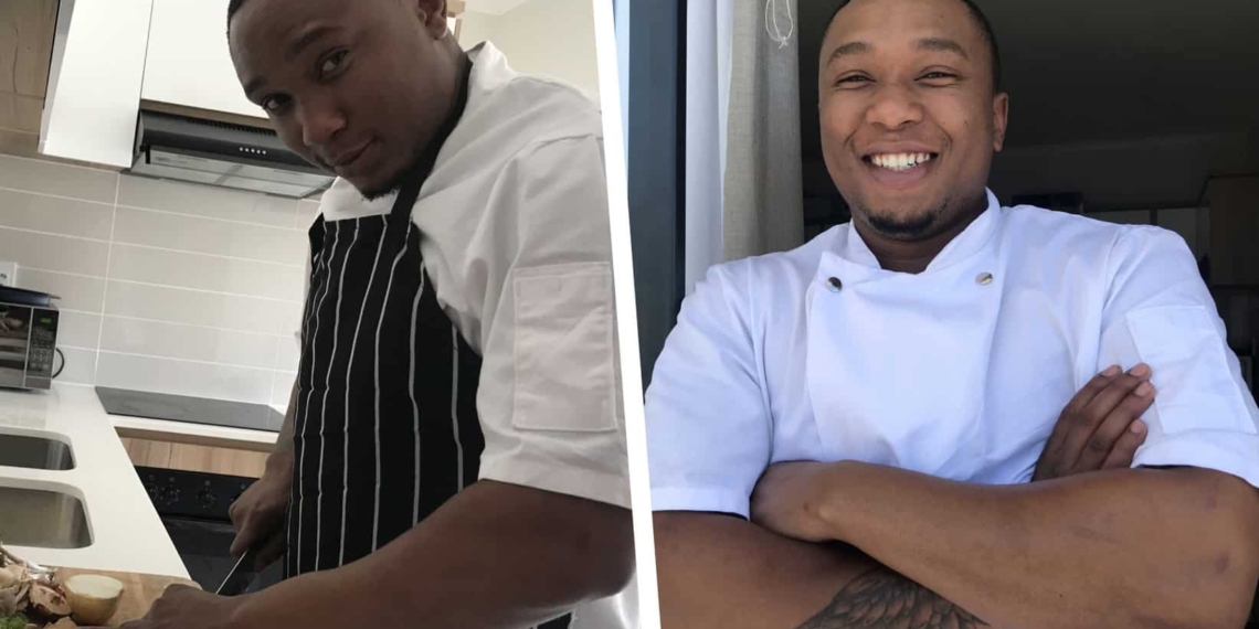 Private chef Cwengba Mbinda advises young aspiring chefs to stay in the kitchen in order to perfect their craft. Photo: Supplied.