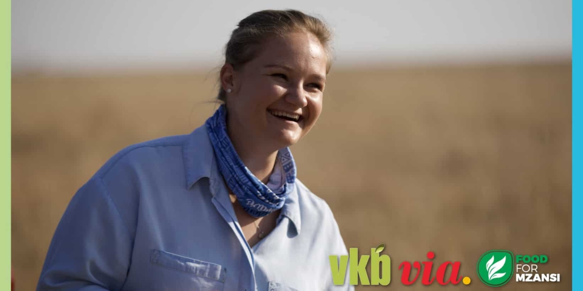 Episode 8 of the agricultural TV show, Vir die liefde van die land, features 25-year-old stud breeder, Annalea van Niekerk. Photos: Wyrd Films.
