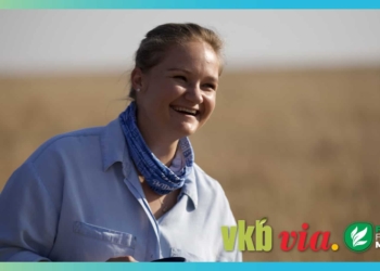 Episode 8 of the agricultural TV show, Vir die liefde van die land, features 25-year-old stud breeder, Annalea van Niekerk. Photos: Wyrd Films.