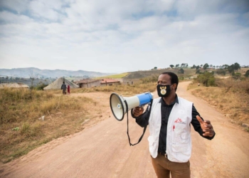 MSF has been working in the King Cetshwayo district in KwaZulu-Natal since 2011. Its programme now includes covid-19 awareness in rural communiies. Photo: Chris Allan