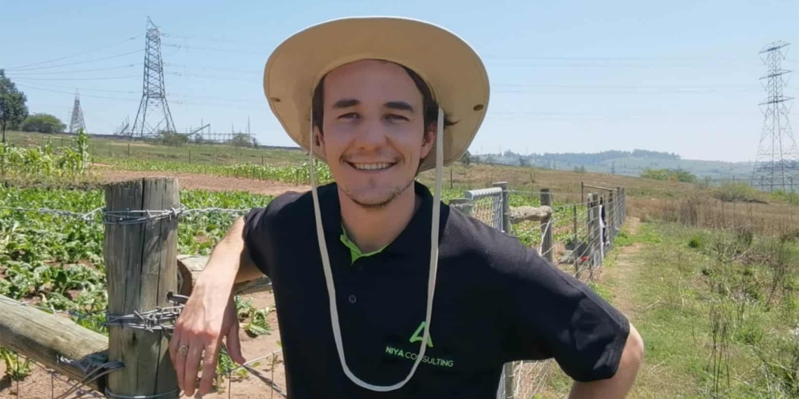 Daniel De Sousa believes that by using the unused space around us we can all become urban farmers. Photo: Supplied/Food For Mzansi