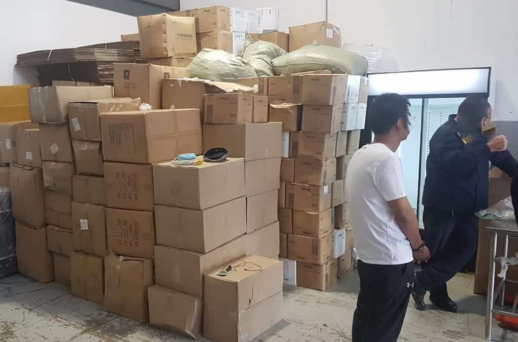 SAPS arrested three Chinese nationals and a Zambian in connection with fake Covid-19 vaccines. Photo: Supplied/Interpol