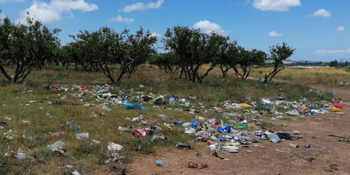“Nobody is taking ownership for the environment or pollution. There is no government prevention happening,” says hydroponics farmer Byron Booysen. Photo: Supplied/Food For Mzansi