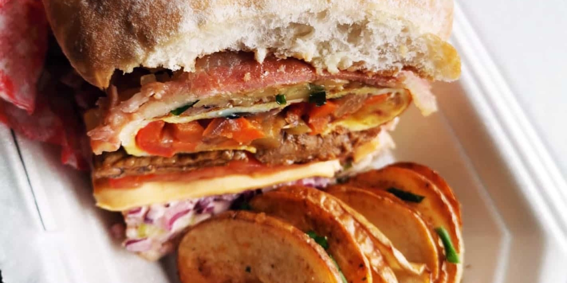 Looking for some comfort food this weekend? Make Tapiwa Munyawira's meaty surprise sandwich to ease those cravings. Photo: Supplied/Food For Mzansi