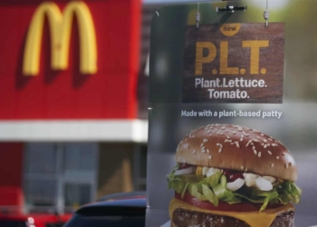 Buckle up, Mzansi. The McPlant might be coming to South Africa soon. If there’s a big enough demand for it, McDonald’s might offer the McPlant alternative to its burgers, chicken nuggets and fish options. Photo: Supplied/McDonald’s