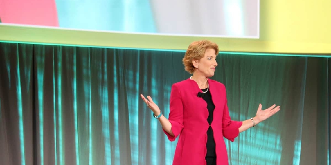 Cathy Burns, the chief executive of the Produce Marketing Association, will in 2023 become the sole CEO of a global trade association. Photo: Supplied/Food For Mzansi