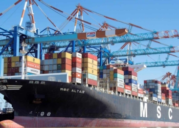 agricultural markets: MSC South Africa confirms that the MSC Altair was originally scheduled to sail from the Far East to West Africa. However upon intervention the vessel was diverted to the Port of Ngqura to cater to the export fruit market which is “very crucial to the economy of South Africa”. Photo: Supplied/Food For Mzansi