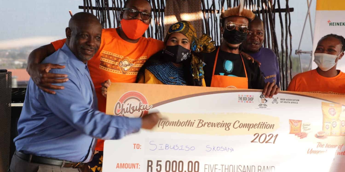 “I decided to take my brewing seriously and learned the basic African way of brewing umqombothi,” said Sibusiso Skhosana, the country’s best umqombothi brewer. Photo: Supplied/Food For Mzansi