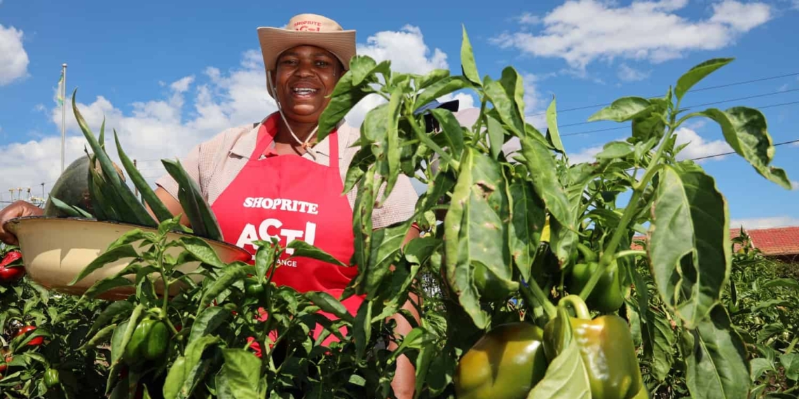 Mookho Pitso and her team of aspiring farmers are providing wholesome food to children and inspiring change in a community plagued by poverty. Photo: Supplied/Food For Mzansi