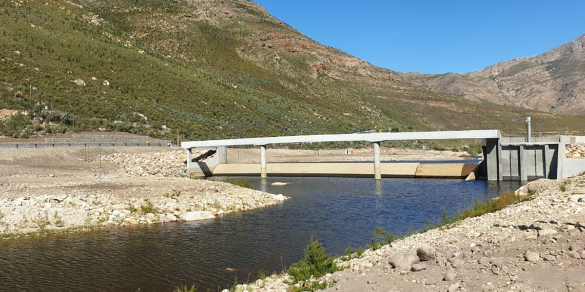 The Holsloot river weir near Rawsonville in the Western Cape. Photo: Supplied/Food For Mzansi
