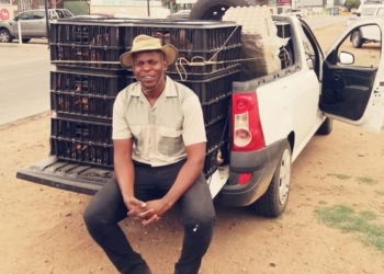 Ntoampe Mashamaite poultry farmer side hustle