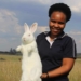 Lesego Morapeli is a laboratory technician who started rabbit farming in 2018 after attending trainings. | Agriculture events this week