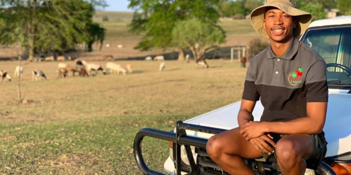 Embarking on a journey from KwaZulu-Natal, Phikolomzi Dlamini, farm manager at Sweet Basil Farm, anticipates his inaugural Mzansi Young Farmers Indaba experience. Photo: Supplied/Food For Mzansi