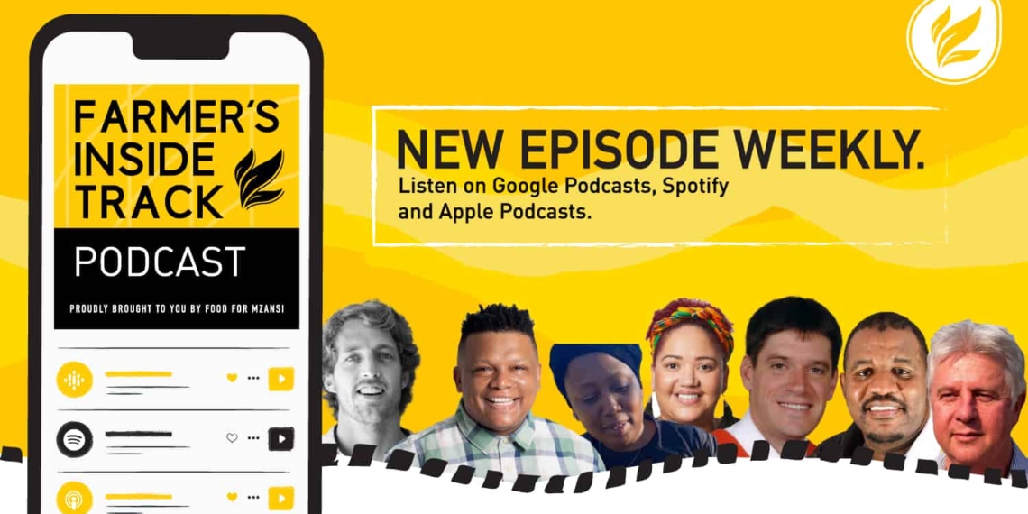 This week’s podcast features (from left) is Dr Peter Oberem, Jo-andra Gregory, Ivor Price, Boitumelo Modisane, Thomas Keet and Aron Kole. Photos: Supplied/Food For Mzansi