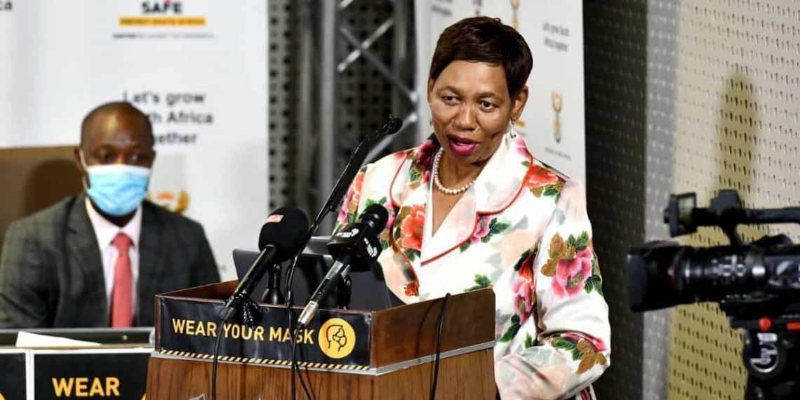 Basic education minister Angie Motshekga updated South Africans on her department’s response to the impact of Covid-19 on schooling. Photo: GCIS/Flickr