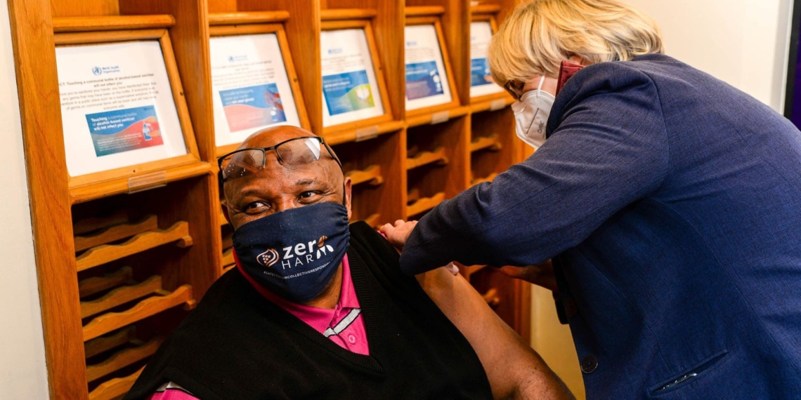 Employees of Distell are being vaccinated, and the alcohol group hopes to open up vaccinations to the public as well. Photo: Distell/Supplied