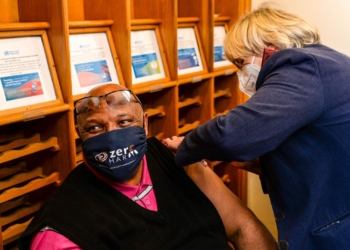 Employees of Distell are being vaccinated, and the alcohol group hopes to open up vaccinations to the public as well. Photo: Distell/Supplied