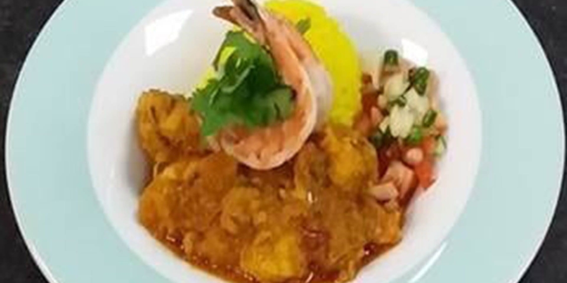 Chef Zacharia Maseko (55) shares his favourite recipe, creamy Thai chicken and prawn curry. Photo: Supplied/Food For Mzansi