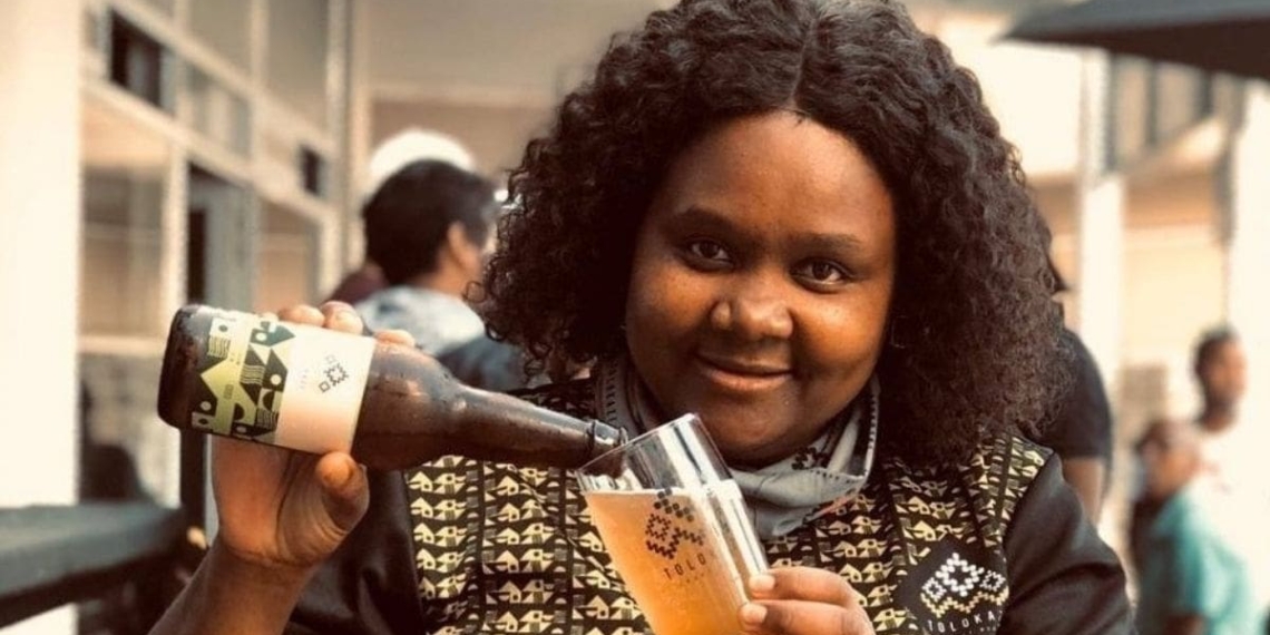 Pioneering brewmaster Apiwe Nxusani-Mawela. Photo: Supplied/Food For Mzansi