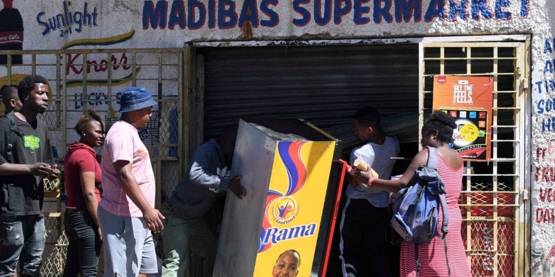The business registration portal is open to assist enterprises that were affected by the looting earlier this year. Photo: Getty Images