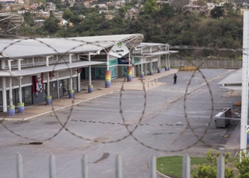 looters Philani Valley mall in Umlazi remains closed after it was affected in the recent insurrection. Picture: Rogan Ward