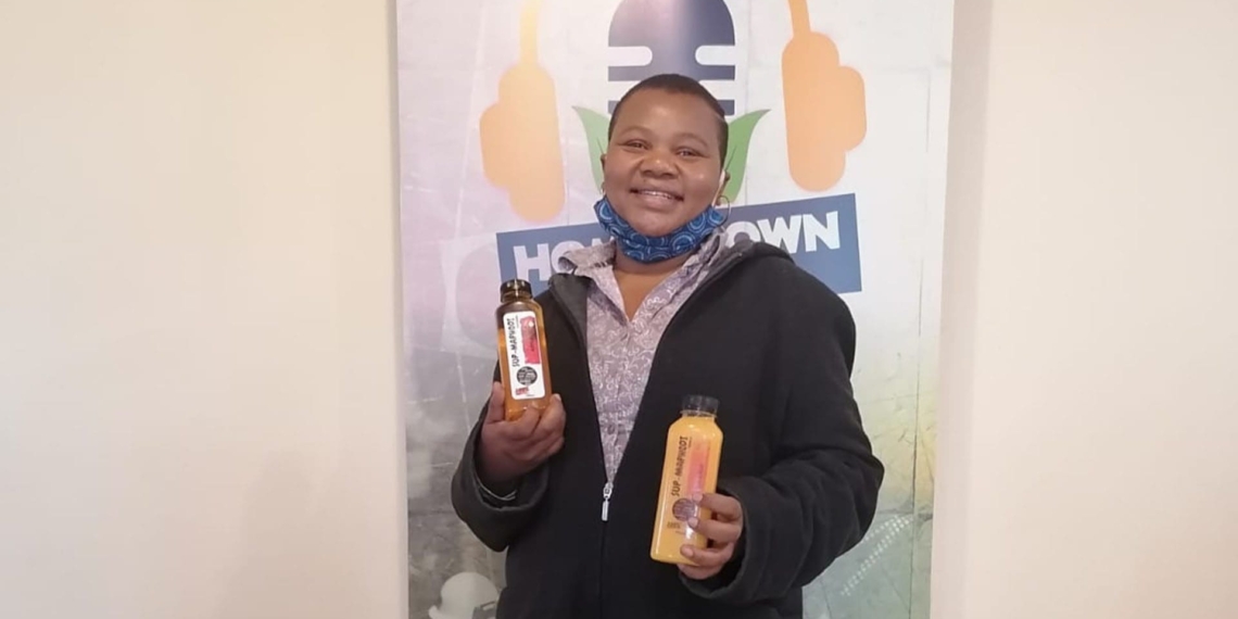 Juice manufacturer: Chef Hope has put her passion for making food into making juice. Photo: Supplied/Food For Mzansi.