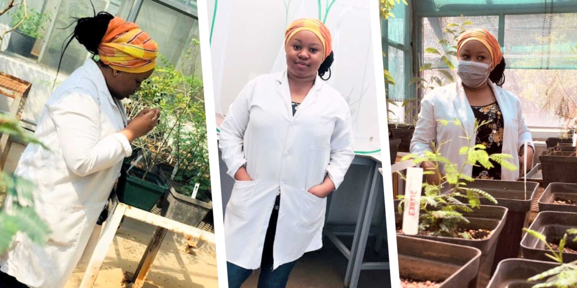 Crop scientist Boitumelo Mhlanga's job involves saving and developing agricultural crop. Photo: Supplied/Food For Mzansi