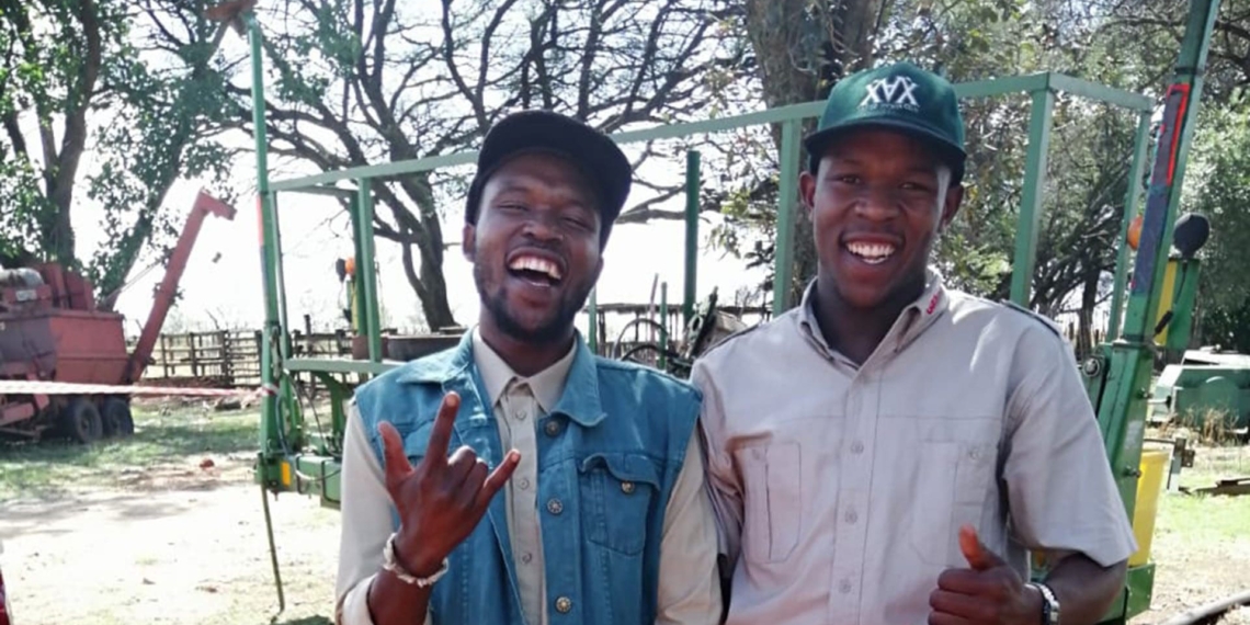 Voermol farmers: The Mbense brothers learnt to farm from their grandmother. Photo: Supplied/Food For Mzansi.