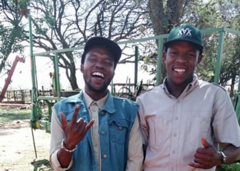 Voermol farmers: The Mbense brothers learnt to farm from their grandmother. Photo: Supplied/Food For Mzansi.