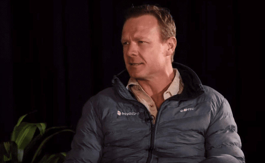Johan Nienaber, regional director at InteliGro Photo: YouTube/Food For Mzansi
