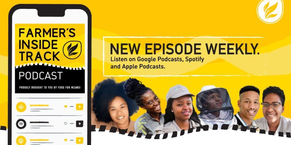 This week’s podcast features (from left) Nicole Ludolph, Precious Mathibe, Njabulo Mbokane, Mmabatho Morudi, Duncan Masiwa, and Dawn Nomdoe. Photos: Supplied/Food For Mzansi.