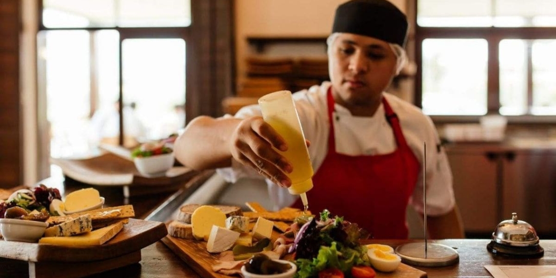 Cape Town-born sous chef Bernard Hartzenberg has worked in, among other countries, the Maldives and Rwanda, often adding a proudly South African twist to the food he cooks for the rich and famous. Photo: Supplied/Food For Mzansi