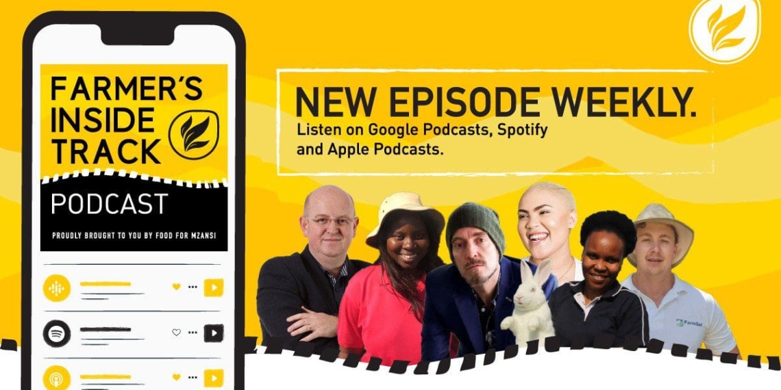This week’s podcast features (from left) Dawie Maree, Ayanda Ntshangase, Trenton Birch, Terri-Ann Brouwers, Lesego Morapeli, and Francois Le Grange. Photos: Supplied/Food For Mzansi