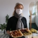 Tahmina Isayeva turned her hobby of preserving fruits into a business and is now the first commercial producer of dried fruits in her village. Photo: Supplied/FAO/Abdul Mustafazade