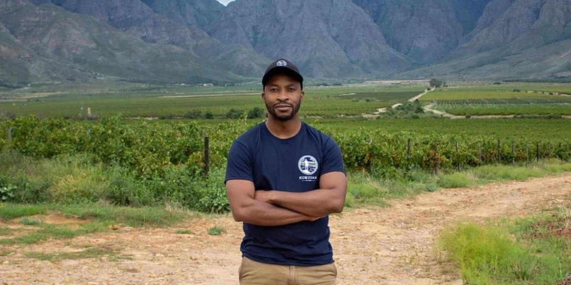 Tinashe Nyamudoka's passion for wine has pushed him to phenomenal heights; Photo: Supplied/Food For Mzansi