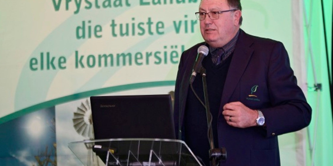 Tommie Esterhuyse, former vice president of Free State Agriculture. Photo: Supplied/Food For Mzansi