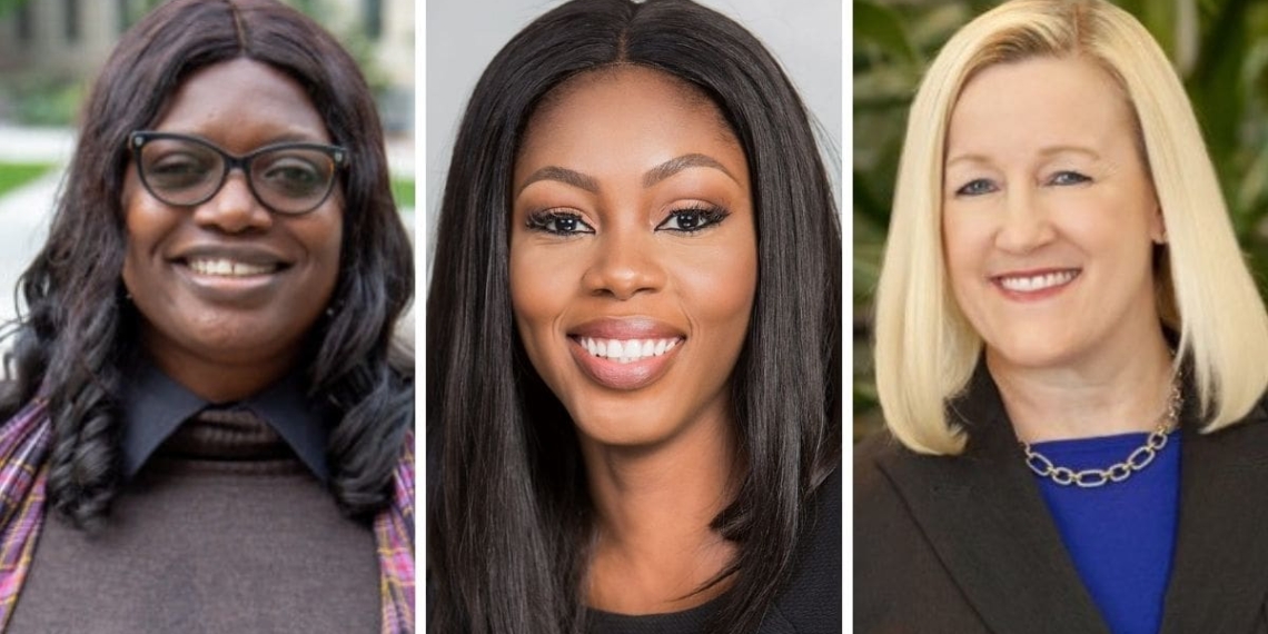 Featured from the left are Nigerian farmer Patience Koku, Yewande Kazeem from Wandieville Media and Susanne Wasson, president of Corteva Agriscience’s crop protection business platform. Photos: Supplied/Food For Mzansi