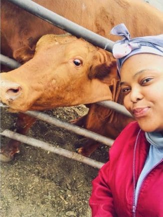 You can't fake passion: Farmer Keneilwe Raphesu.