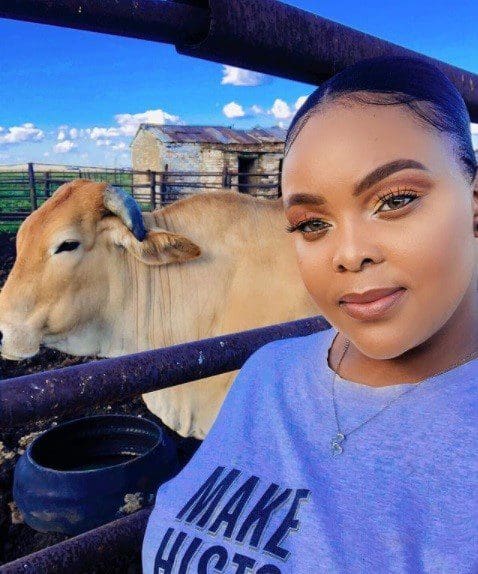 You can't fake passion: Farmer Keneilwe Raphesu.